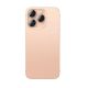 2. Szkło hartowane AMAZINGTHING AR Aluminium 3 Lens Glass z ramką na soczewki aparatu do iPhone 16 Pro / 16 Pro Max - różowe złoto