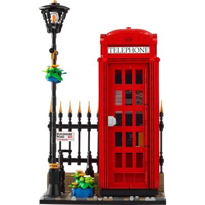 16. Lego 21347 Ideas - Czerwona londyńska budka telefoniczna