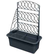 DONICZKA Z PERGOLĄ BLOMA ANTRACYT