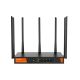 Tenda W30E AX3000 router bezprzewodowy Gigabit Ethernet Dual-band (2.4 GHz/5 GHz) Czarny