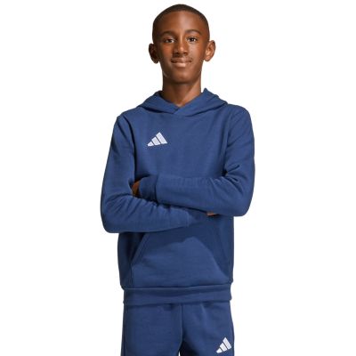 12. Bluza dla dzieci adidas Entrada 26 Hoody granatowa JZ6567