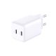 6. Ładowarka sieciowa 3mk Hyper Charger PD 45W QC4+ PPS 2C Super-Fast Charge 2.0 - biała