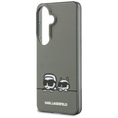 6. Etui Karl Lagerfeld IML Peekaboo Karl&Choupette MagSafe na Samsung Galaxy S26 - czarne
