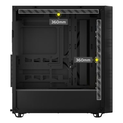 16. Obudowa Corsair 3200D RS ARGB Mid-Tower Smoked
