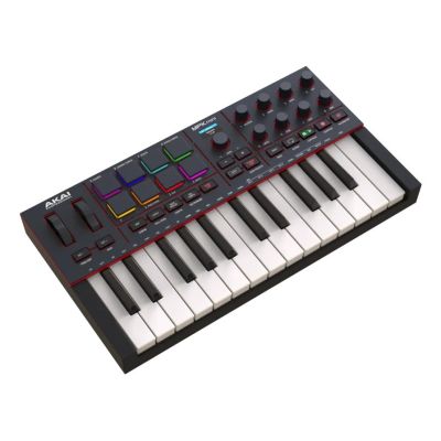 4. AKAI MPK Mini MK4 - kontroler MIDI / klawiatura sterująca, czarna