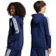 3. Bluza dla dzieci adidas Tiro 26 League Sweat Full Zip Hoodie granatowa KF3322
