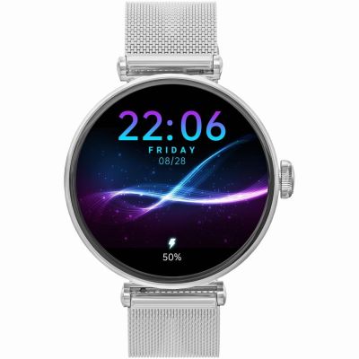 5. Smartwatch Gravity Srebrno Biały 2 Paski GT26-8