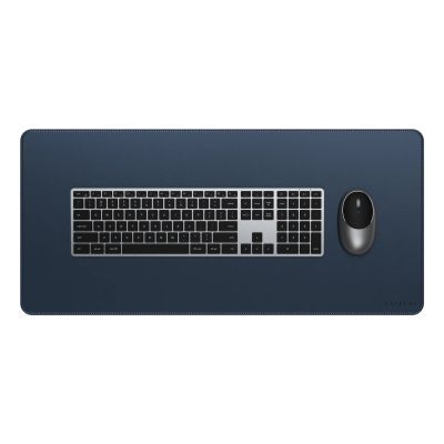2. Podkładka na biurko Satechi Premium Desk Mat z wegańskiej skóry (blue)