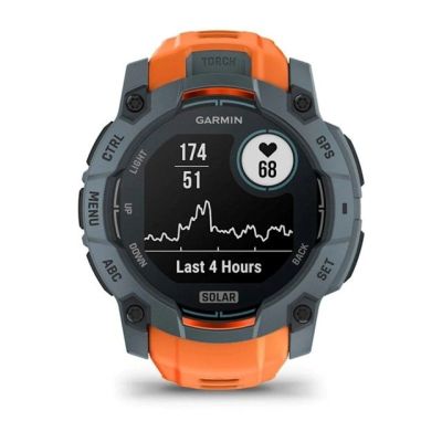 6. Zegarek Garmin Instinct 3 50mm SOLAR Twilight Solstice