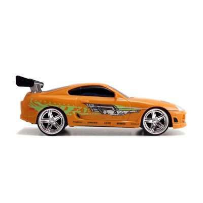 3. Jada Toys Jada RC F&F Brians Toyota 1:24 zdalnie sterowany model Samochód wyścigowy on-road Silnik elektryczny