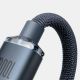 12. Kabel Baseus CAJY000603 USB-C - USB-C PD 100W 5A 480Mb/s 1,2m - niebieski