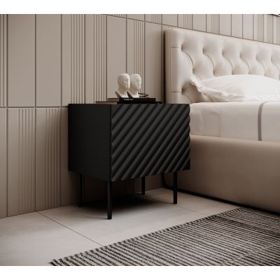 2. Szafka nocna ONDA 2szt. 50x40x54 czarny