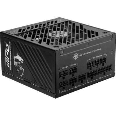 3. Zasilacz MSI MPG A1250GS 1250W PCIE5 80+ Gold ATX 3.1