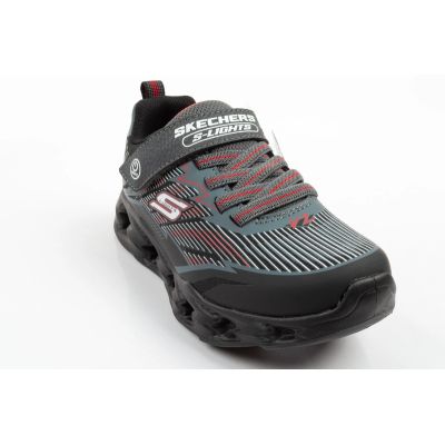2. Skechers buty sportowe dziecięce Veltrox 2.0 LED dla chłopca na rzep