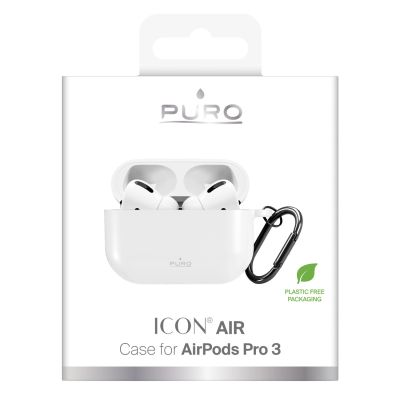 2. Etui Puro Icon na AirPods Pro 3 - białe