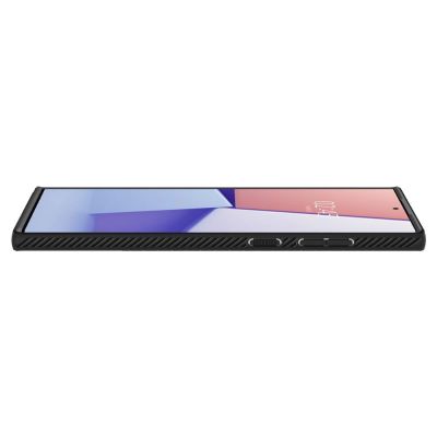 4. Etui Spigen Liquid Air na Samsung Galaxy S22 Ultra - czarny mat