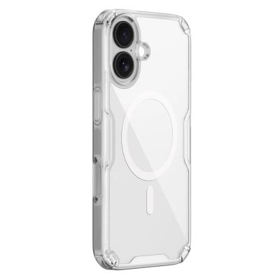 3. Etui Nillkin Nature TPU Pro Magnetic kompatybilne z MagSafe na iPhone 17 - przezroczyste