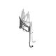 9. Uchwyt ścienny do telewizora 43"-50"/35kg 1TFT 4Gelenke pull-down schwarz