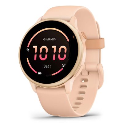 8. Zegarek Garmin Vivoactive 6 Pink Dawn / P. Dawn Metallic