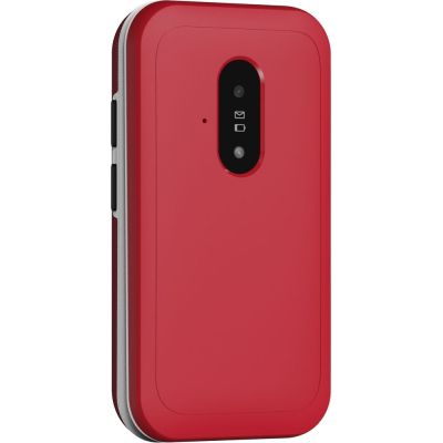 6. Doro Leva E22 7,11 cm (2.8") 127,8 g Czerwony, Biały Telefon funkcjonalny