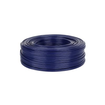 Kabel 2 x RCA-4mm niebieski