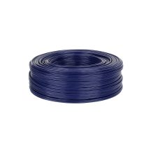 Kabel 2 x RCA-4mm niebieski