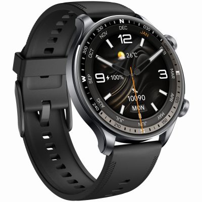 10. Smartwatch Gravity Czarny 2 Paski GT35-1