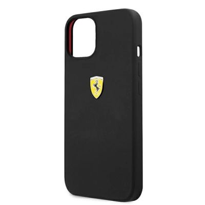 6. Etui Ferrari Silicone na iPhone 13 mini - czarne