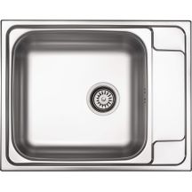Zlewozmywak stalowy DEANTE SOUL ZEO011B 1-komorowy z ociekaczem Stalowy