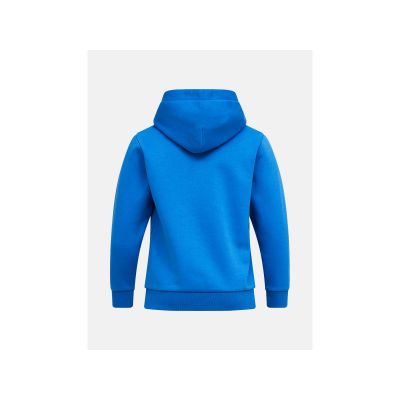 2. Bluza juniorska PEAK PERFORMANCE Jr Original Small Logo Hood kolor niebieski