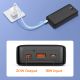 9. Powerbank Baseus Airpow 20W 20000mAh z kablem Baseus Simple Series USB-A - USB-C 50cm - czarny