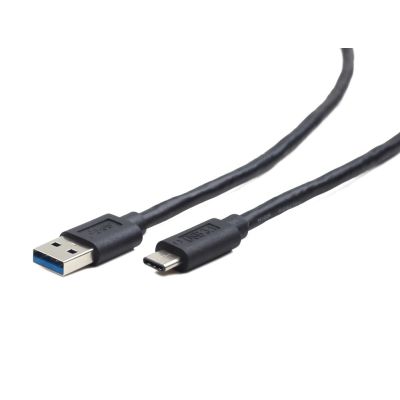 2. Kabel GEMBIRD CCP-USB3-AMCM-6 (USB 3.0 M - USB typu C M; 1,8m; kolor czarny)