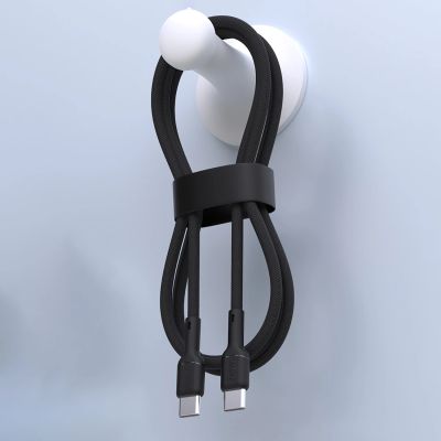 5. Kabel Dudao L9C Max 240W PD USB-C - USB-C 1,2m - czarny