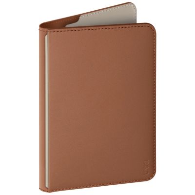 4. Etui na paszport UNIQ Belmont z Apple    Find My blokada RFID karmelowy beżowy