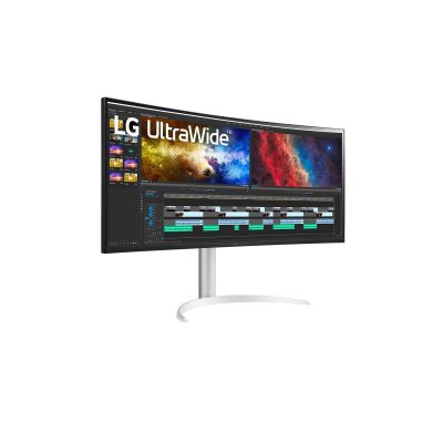 4. LG 38BQ85C-W monitor komputerowy 95,2 cm (37.5") 3840 x 1600 px Quad HD+ Biały