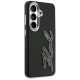 4. Etui Karl Lagerfeld Grained Signature Metal Resin Logo na Samsung Galaxy S26 - czarne