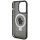 7. Etui Karl Lagerfeld Ring Stand Karl&Choupettte MagSafe do iPhone 15 Pro - czarne