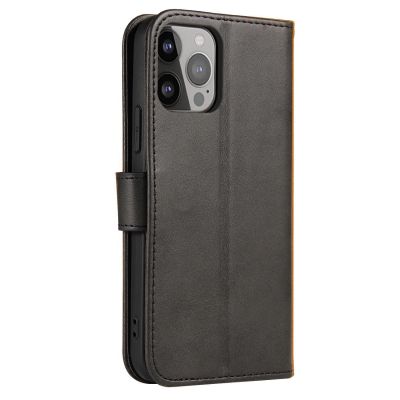 4. Magnet Case etui do Realme GT Neo 5 / Realme GT3 pokrowiec z klapką portfel podstawka czarne