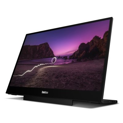 17. Lenovo ThinkVision M16 monitor komputerowy 40,6 cm (16") 1920 x 1200 px WUXGA LCD Czarny