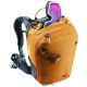 2. Plecak Deuter Alproof Lite 20 SL - cinnamon/blac + Kosmetyczka Deuter Wash Center I, raisin/caspia