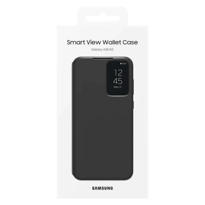 5. Etui Samsung Smart View Wallet EF-ZA356CBEGWW z klapką do Samsung Galaxy A35 - czarne