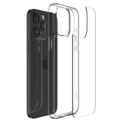 11. Etui Spigen Airskin Hybrid na iPhone 15 Pro Max - przezroczyste