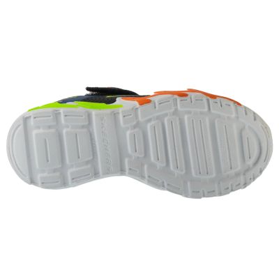 4. Skechers S-Lights: Flex-Glow Bolt 400138L-BKBL Czarne 28,5