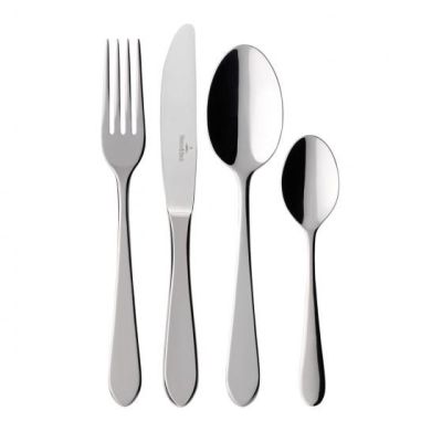 2. Villeroy & Boch 1263399037 zestaw sztućców 24 szt. Stal nierdzewna
