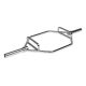 10. VIRTUFIT OLIMPIJSKI HEX BAR - SZTANGA TRAPEZOWA - TRAP BAR - 140 CM