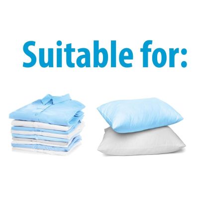 17. WOREK PRÓŻNIOWY DO PRZECHOWYWANIA UBRAŃ, POŚCIELI 45x60cm ALPINA