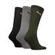 2. Skarpety Puma Crew 3 pary czarne, szare, zielone 880355 28