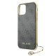 5. Etui Guess 4G Charms Collection na iPhone 11 / Xr - szare