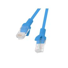 PATCHCORD KAT.5E UTP 0.5M NIEBIESKI FLUKE PASSED LANBERG 10-PACK