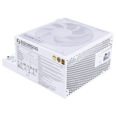 3. Zasilacz Lian Li EDGE GOLD 850 80 PLUS Gold Netzteil, PCIe 5.1, ATX 3.1 - 850 Watt, weiß
